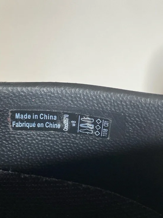 CROCS Women’s Size 8 Neria Pro II Woro Slip-On Rubber Burgundy Clogs - Picture 7 of 9